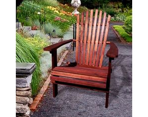 VIFAH V1121A Outdoor Wood Adirondack Chair