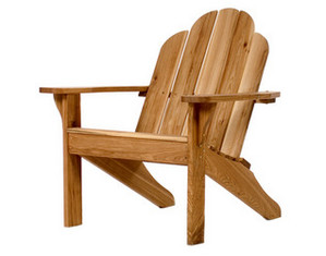 All Things Cedar Oak Adirondack Chair