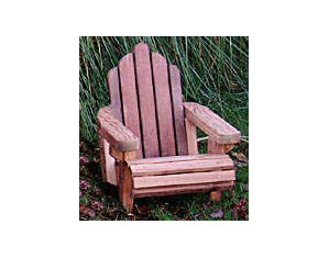 Old Growth Again Kid's Adirondack Chair