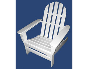 Polywood Curved Back Adirondack Chair
