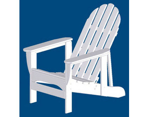 Polywood Reclining Adirondack Chair