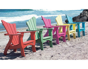 Uwharrie Wave Adirondack Chair