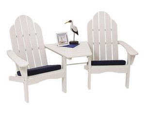Great American Woodies Nantucket Adirondack Tete-A-Tete