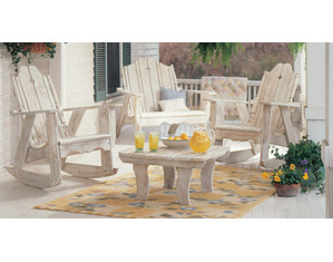 Uwharrie Nantucket Adirondack Set