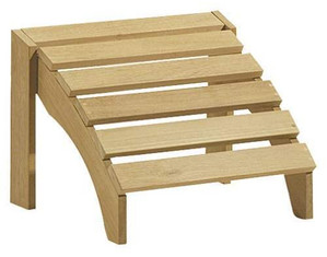 Rustic Natural Cedar Adirondack Ottoman