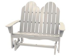 Great American Woodies Nantucket Adirondack Glider