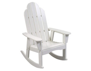 Great American Woodies Nantucket High Back Adirondack Rocker - Fast FREE FedEx Shipping!