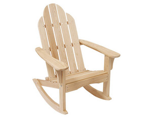 Great American Woodies Cypress Adirondack Rocker