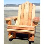 Redwood  Adirondack Rockers