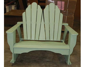 Uwharrie Fanback Two Seater Rocker