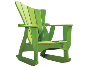Uwharrie Wave Adirondack Rocker