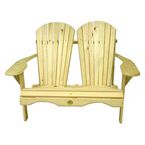 White Pine  Adirondack Settees