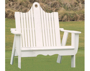 Uwharrie Bridgehampton Adirondack Settee