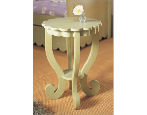 Alligator Enterprise Scallop End Table