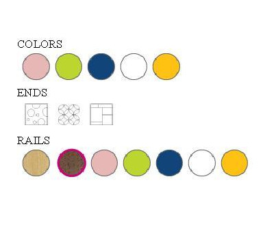 Available Finishes for Aerial Crib-Daybed Combo