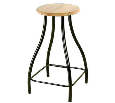 Wood Seat Counter Stool