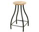 Wood Seat Counter Stool