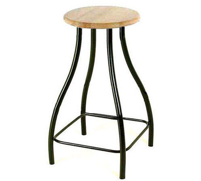 Wood Seat Counter Stool