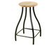 Wood Seat Counter Stool