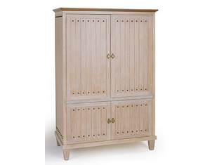 Bauer International Coastal Home Cape Town - Small Armoire - Fast FREE FedEx Shipping!