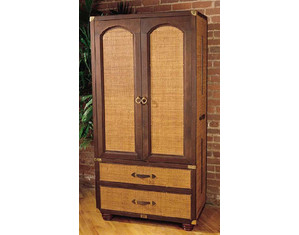 Bauer International Stiles Brothers Steamer Armoire - Fast FREE FedEx Shipping!