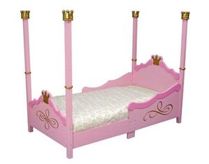 KidKraft Princess Toddler Bed - Fast FREE FedEx Shipping!