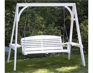 Great American Woodies Cottage Classic Adirondack A-Frame - Fast FREE FedEx Shipping!