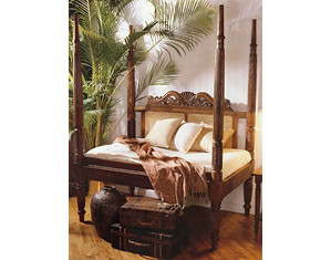 Bauer International Anglo-Indian Bed