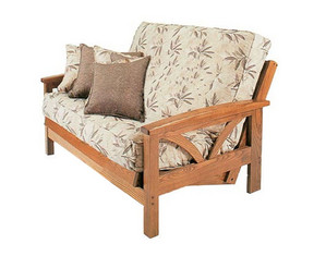 August Lotz Independence Collection Magnolia Futon Chair - Fast FREE FedEx Shipping!