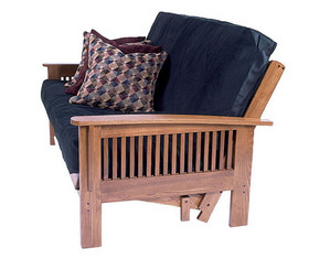 August Lotz Signature Collection Craftsman Futon Chair - Fast FREE FedEx Shipping!