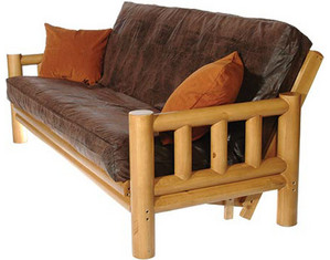 August Lotz Woods and Water Collection Lodge Futon