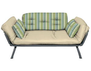 Elite Coastal Drifter Mali Stripe Flex Futon - Fast FREE FedEx Shipping!