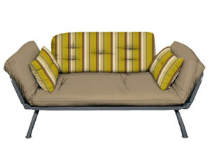 Elite Urban Dweller Mali Stripe Flex Futon - Fast FREE FedEx Shipping!
