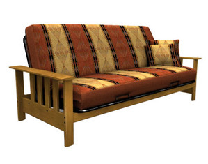 Elite Mead Full Futon - Fast FREE FedEx Shipping!