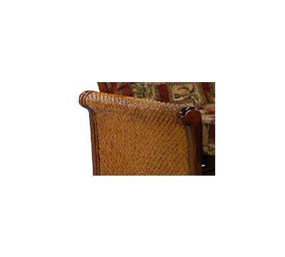 Furniture on Day Furniture Rattan Floral Rosebud Lounger From The Futon Superstore
