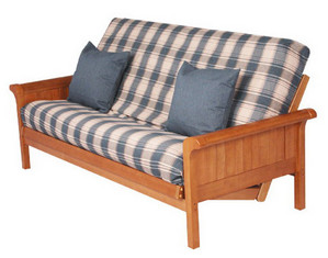 The Futon Place Sleigh Futon - Fast FREE FedEx Shipping!