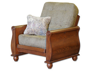 Simmons Bordeaux Futon Chair