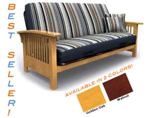 Elite Bridgeport Full Futon - FREE FedEx Shipping!