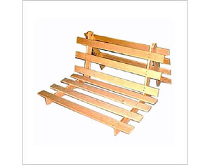 Rush Solid Pine Futon Frame - Fast FREE FedEx Shipping!