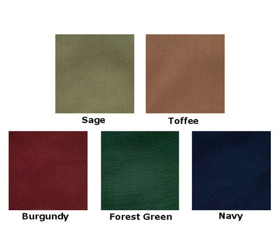 Available Fabric Colors
