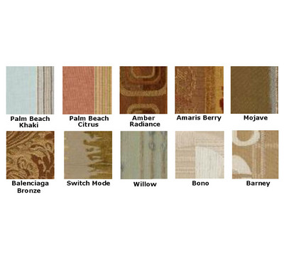 Available Fabric Colors