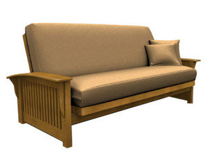 Elite Soft Velvet Luxe Pillow Futon Cover