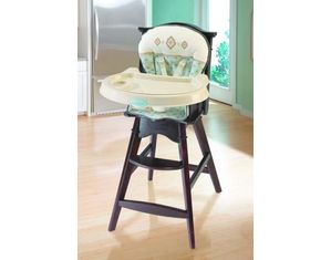 Summer Infant Classic Comfort Reclining Wood High Chair