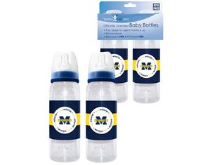 Baby Fanatic University of Michigan Baby Bottle