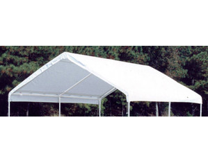 King Canopy 14 x 20 ft White Drawstrings Cover for C1220