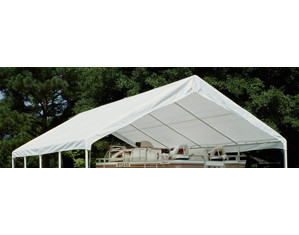 King Canopy 20 x 27 ft White Drawstring Cover for HC1827