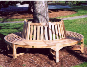 Jewels of Java Teak Tree Bench - FREE Inside Delivery!