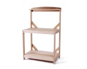 All Things Cedar Western Red Cedar Potting Table - Fast FREE FedEx Shipping!