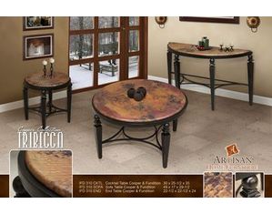 Artisan Home Furniture Tribecca Round Cocktail Table