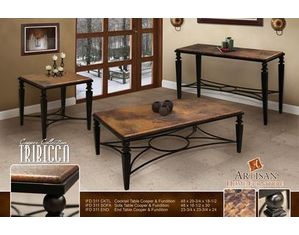 Artisan Home Furniture Tribecca Square Cocktail Table